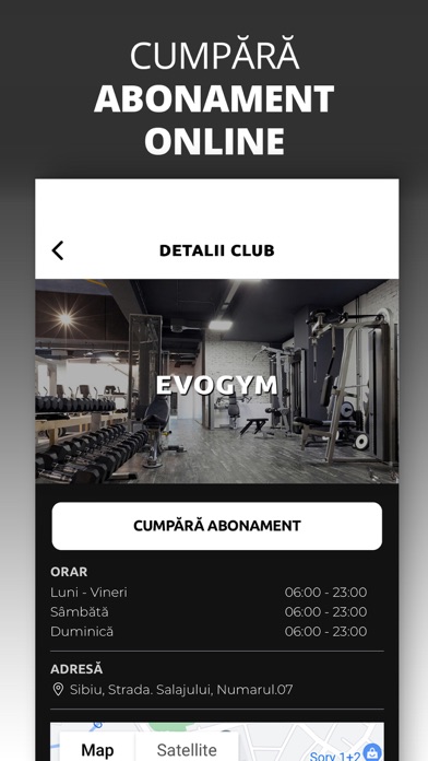 EVOGYM FITNESS Screenshot