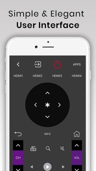 Universal TV Remote Control. Screenshot