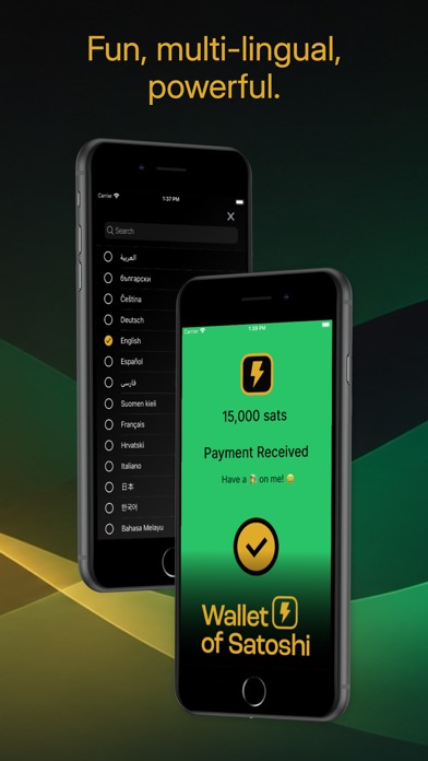 Captura de tela 4 de Wallet of Satoshi