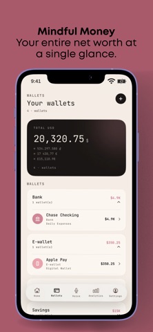 Sakura - Voice Expense Tracker screenshot