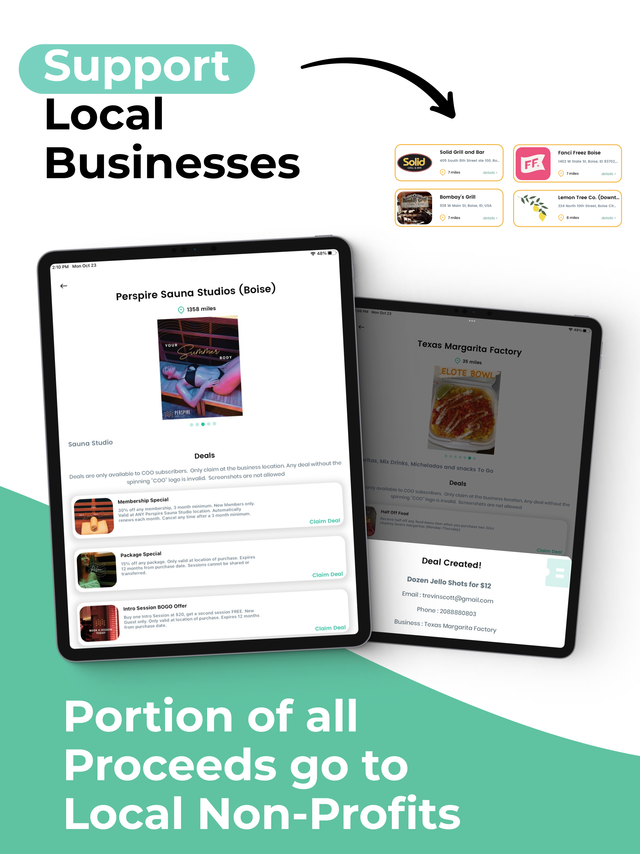 COO - Exclusive Local Deals