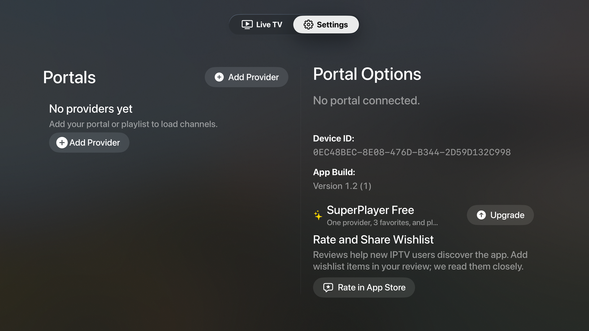 SuperPlayer IPTV Stalker STB screenshot 18