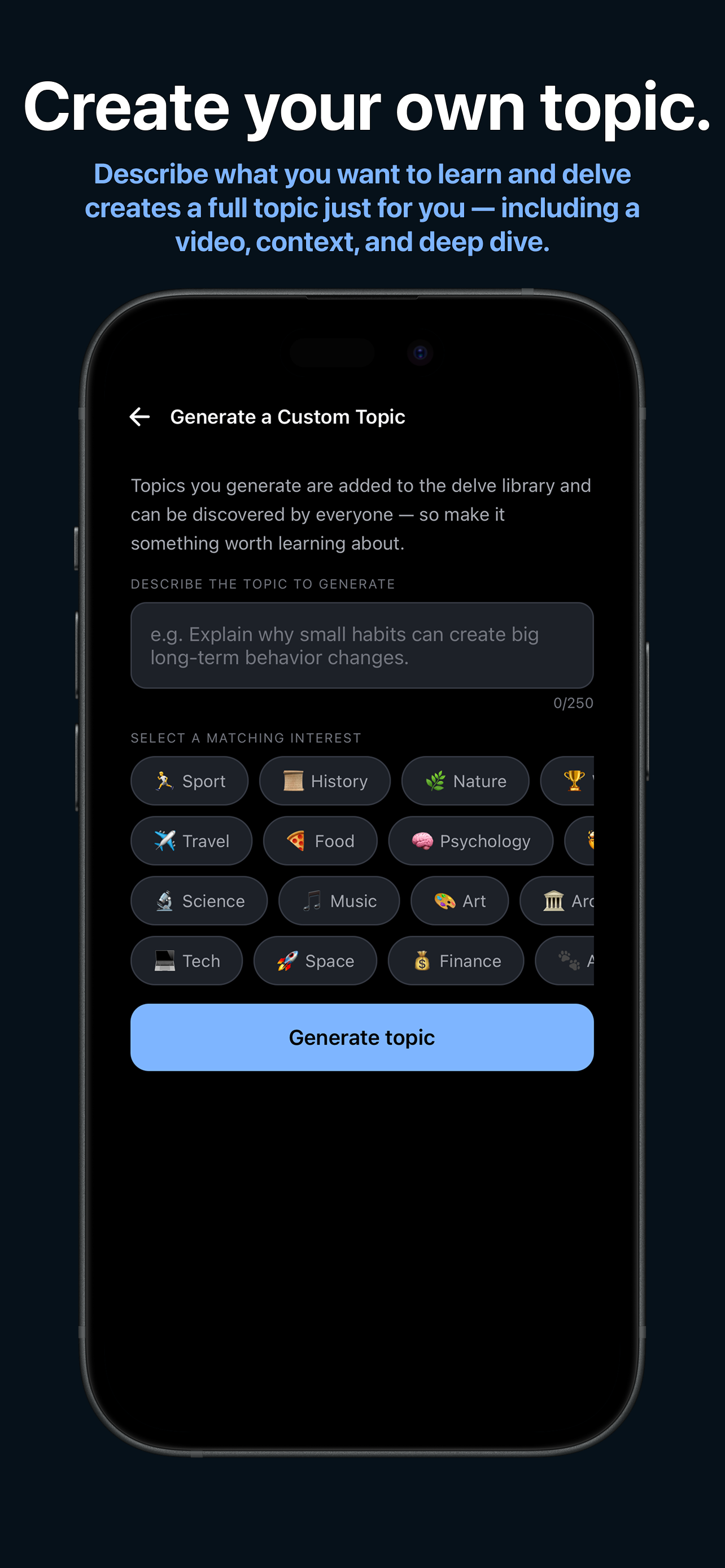 delve – Explore & Learn screenshot 5