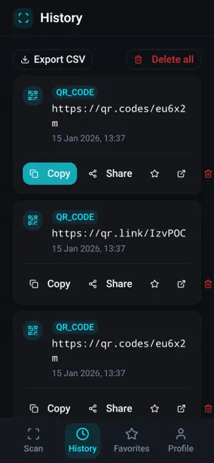 QR Code Scanner Now screenshot 3