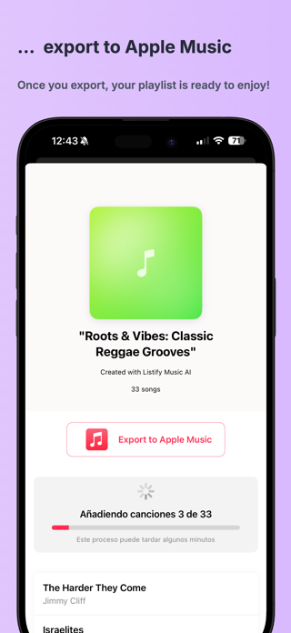 Listify Music AI Screenshot 5 of 6