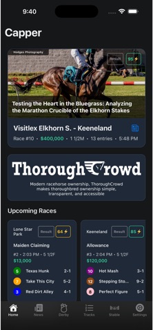 Capper: Horse Racing screenshot