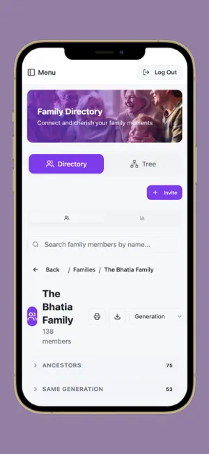 Family Vine screenshot 1