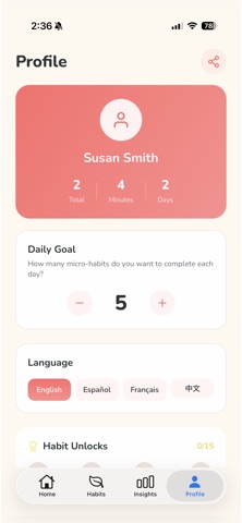 HabitGap screenshot