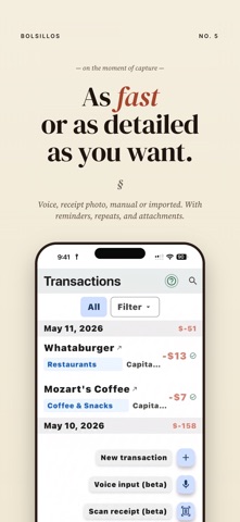 Bolsillos: Offline Budget App Screenshot 5 of 8