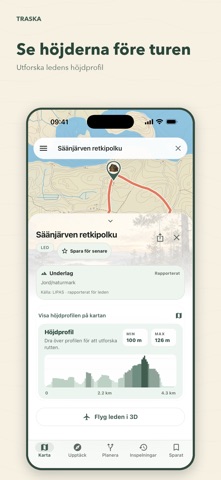 Traska – Vandra i Sverige iPhone screenshot 3