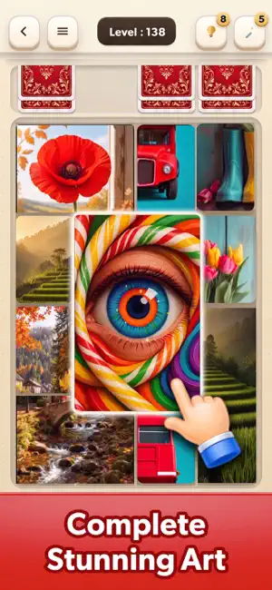 JigDrop - Solitaire Art Puzzle screenshot 2