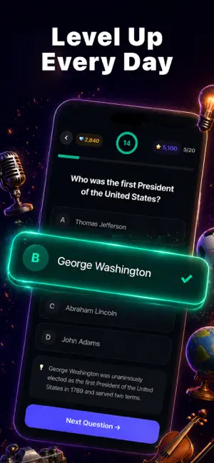 Trivster: Quiz Knowledge Games screenshot 2