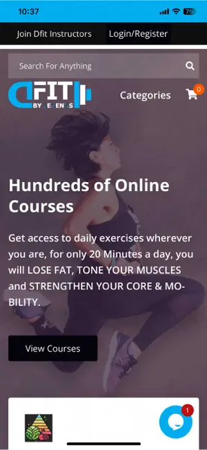 Dfit Online Training Portal screenshot 2