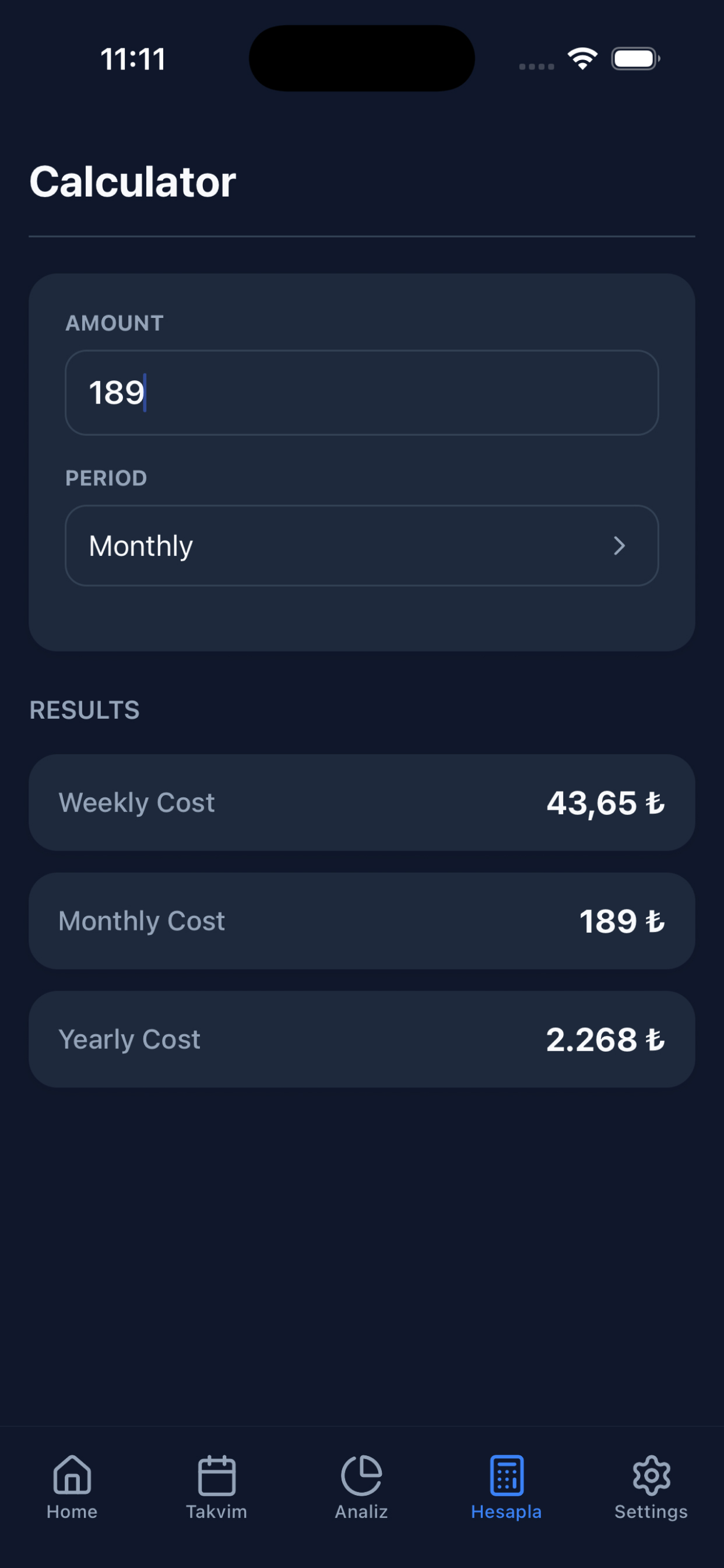 Subfolio: Subscription Tracker