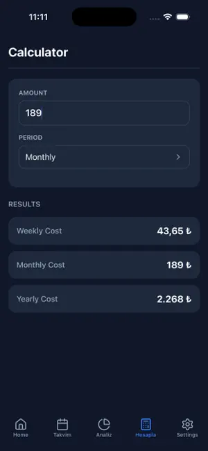 Subfolio: Subscription Tracker screenshot 4