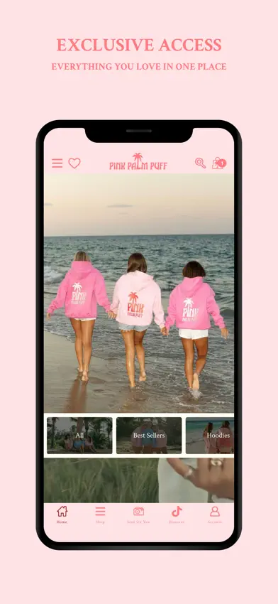 PINK PALM PUFF screenshot 2