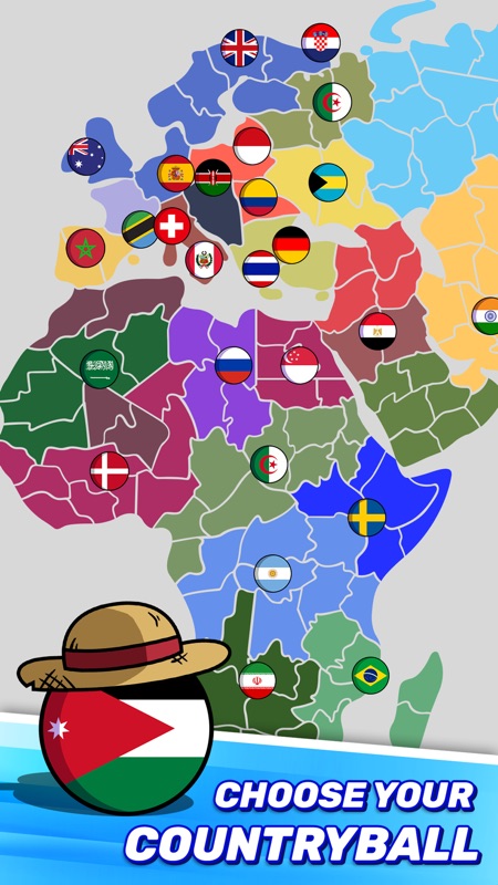 Country Balls: World Battle screenshot 1