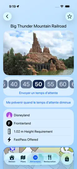 Capture d'écran de Magic Guide: Disneyland Paris sur iPhone 4