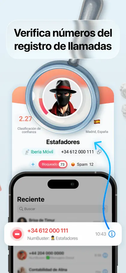 NumBuster. Real Name Caller ID ekran görüntüsü 4 / 5