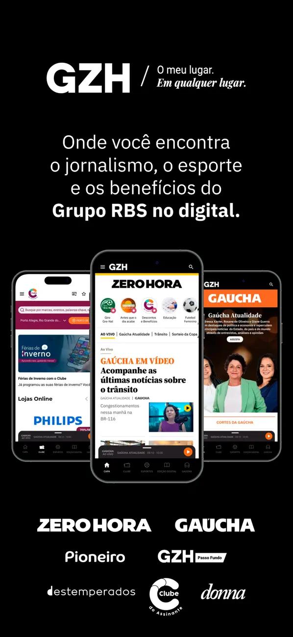 Screenshot #1 pour GZH: notícias RS