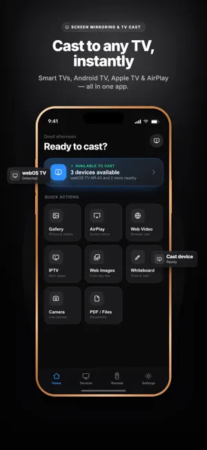 Screen Mirroring & CastConnect iPhone screenshot 2