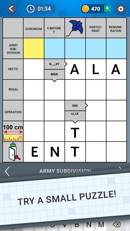Daily Crossword Arrow Solo screenshot-4