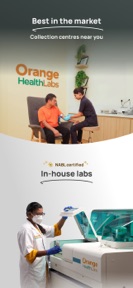 Orange Health Labs: Blood Test screenshot