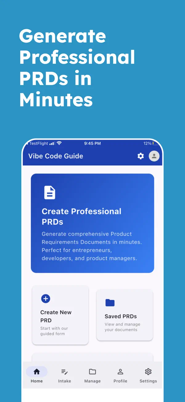 #1. Vibe Code Guide (iOS) Ved: Cosey Management LLC