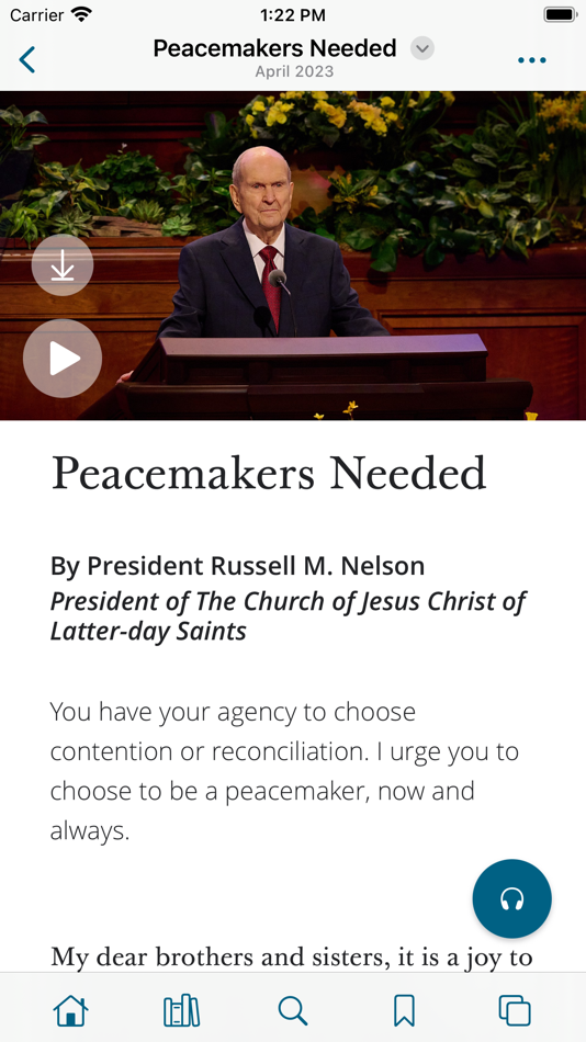#6. Gospel Library (iOS) 由: The Church of Jesus Christ of Latter-day Saints