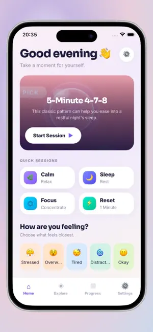 BREATHING | Calm & Focus screenshot 3