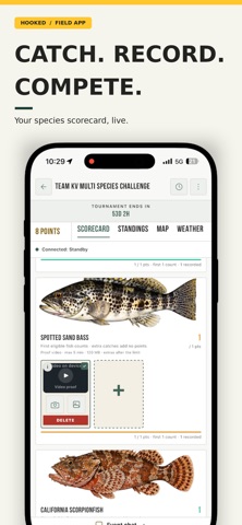 Hooked Field App Screenshot 2 of 10