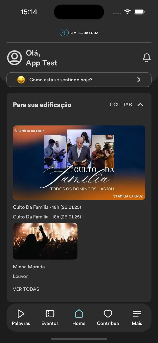 Screenshot #1 pour Igreja Família da Cruz