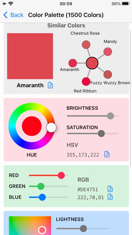 Color Name Recognizer Camera screenshot-4