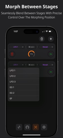 ShapeStage Morphing AUv3 FX Screenshot 3 of 7