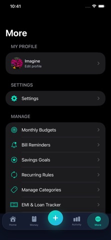 My Expense Tracker Plus screenshot