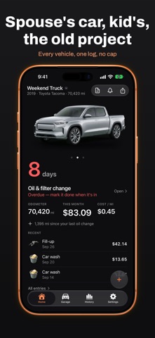 SteerLog: Car Maintenance Log Screenshot 8 of 8