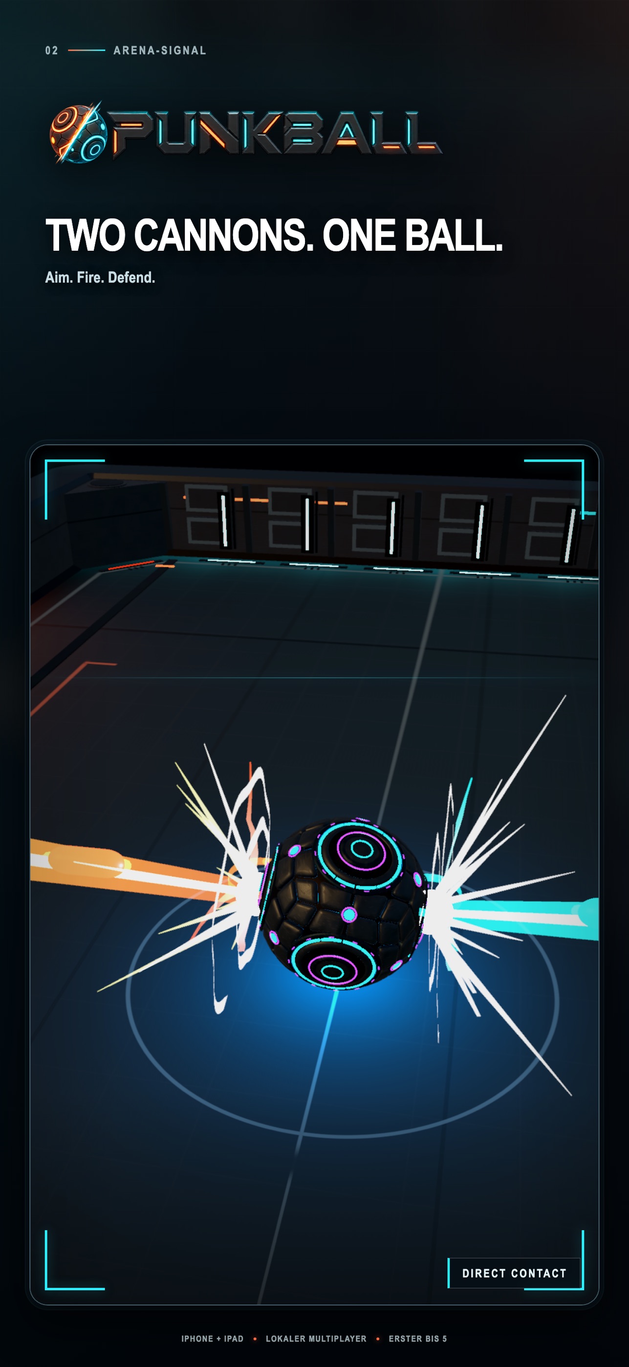 Screenshot 2 of Punkball: 2 Player Battle