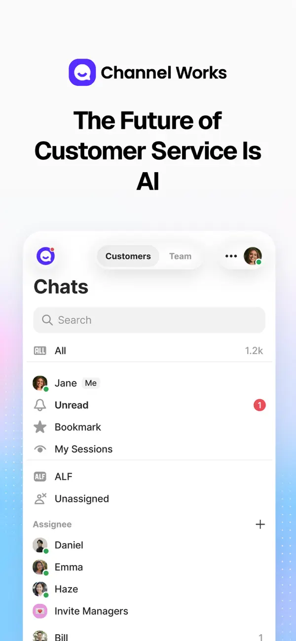 Screenshot #1 pour Channel Works