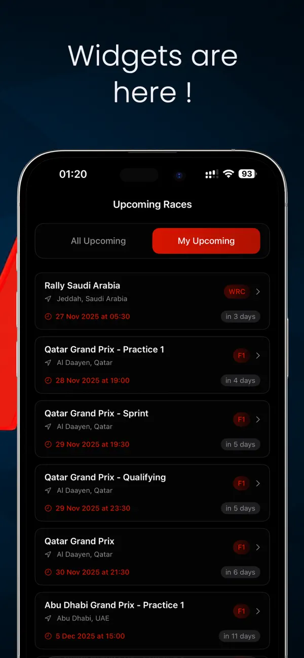 #3. NxtLAP : Racing TV Scores News (iOS) By: Vaidik Dubey