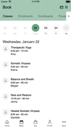 Prana Yoga School screenshot 2