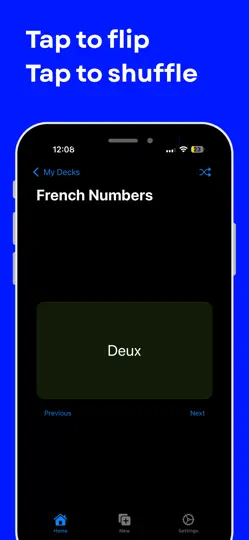 Capture d'écran de Flipwise: Study Decks sur iPhone 4