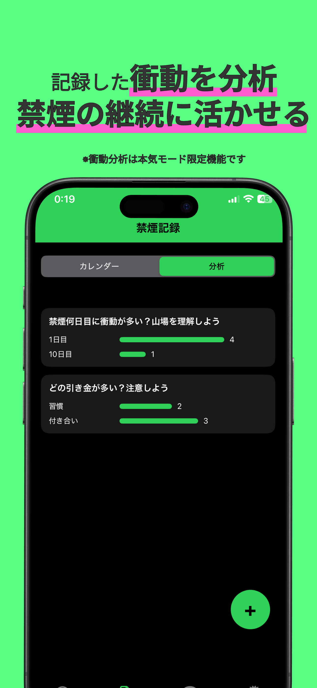 禁煙タイマー-禁煙時間を記録して卒煙