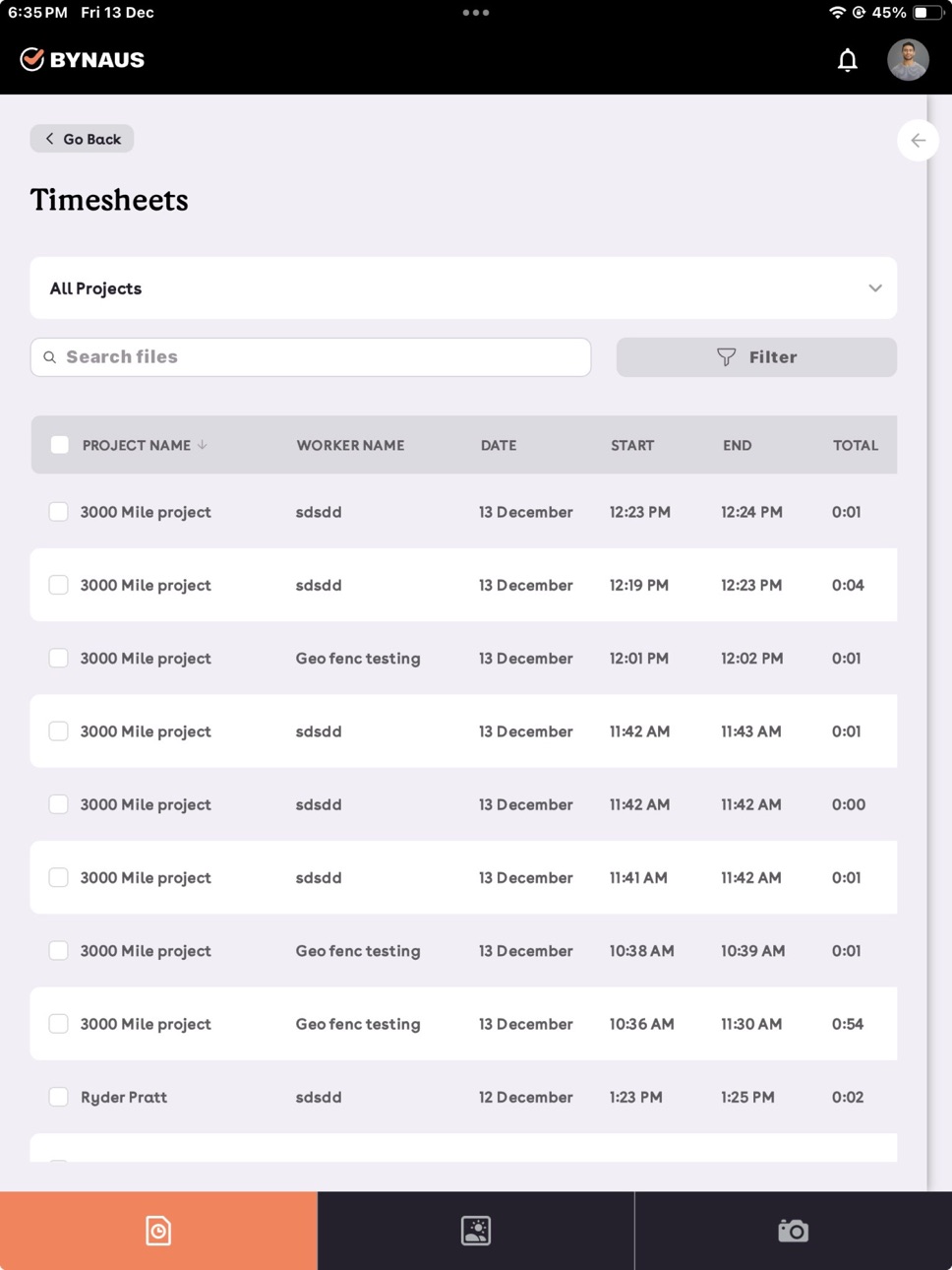 iPad screenshot