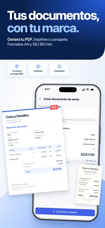 Salelog: Inventario y Ventas screenshot 6 of 7