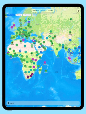 Power plug iPad screenshot