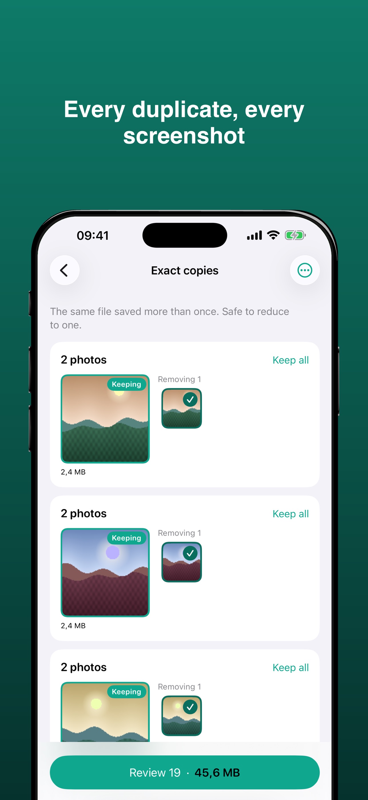 Screenshot 3 of Gigback: Photo Cleanup