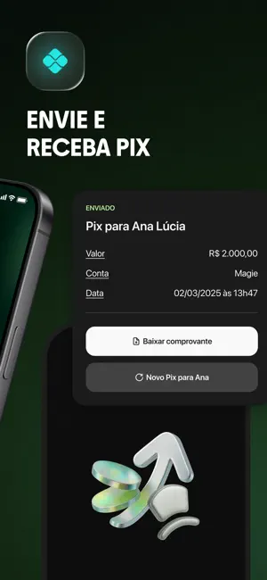 Magie: Seu banco no WhatsApp screenshot 2