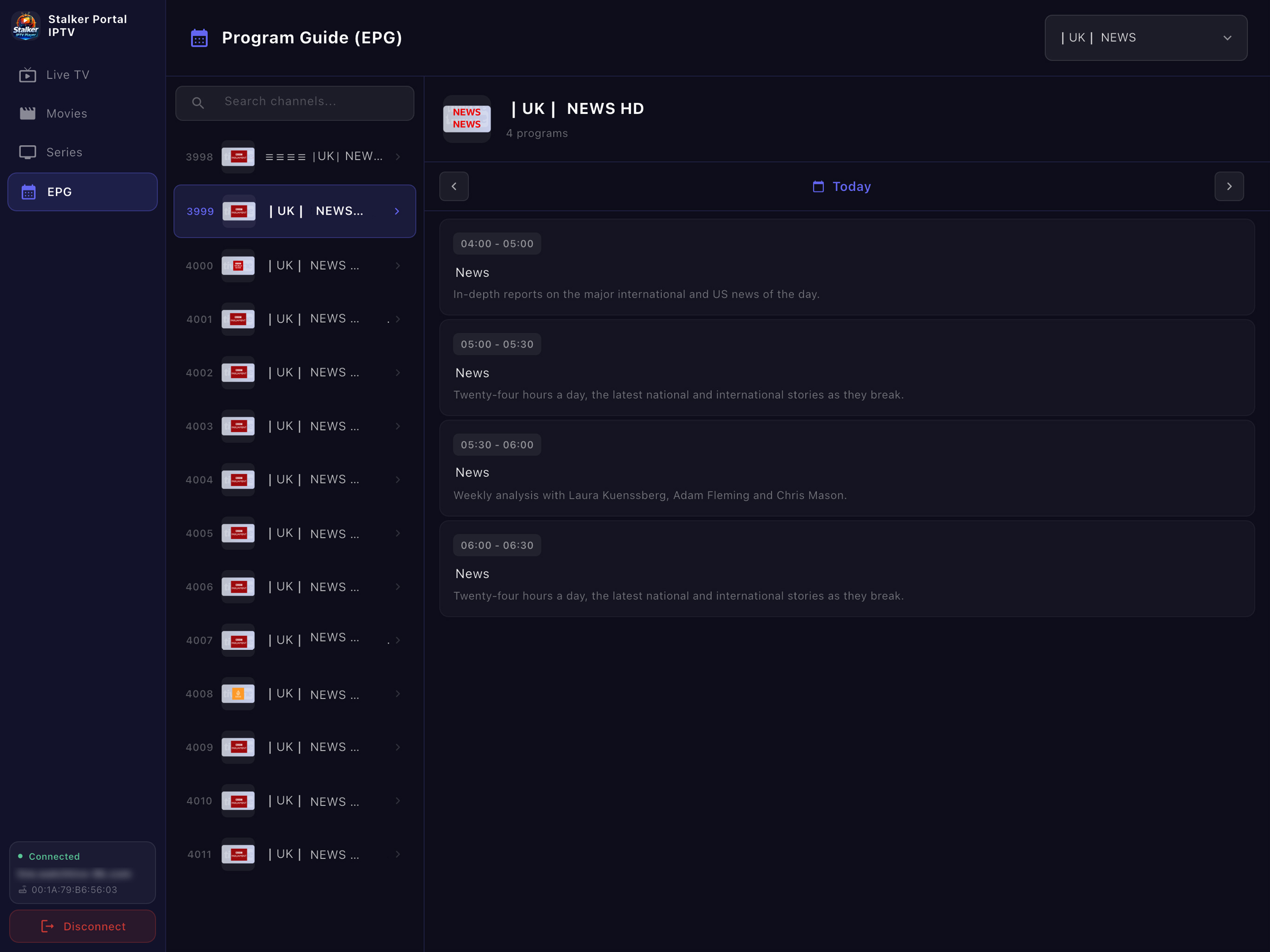 Stalker Portal IPTV