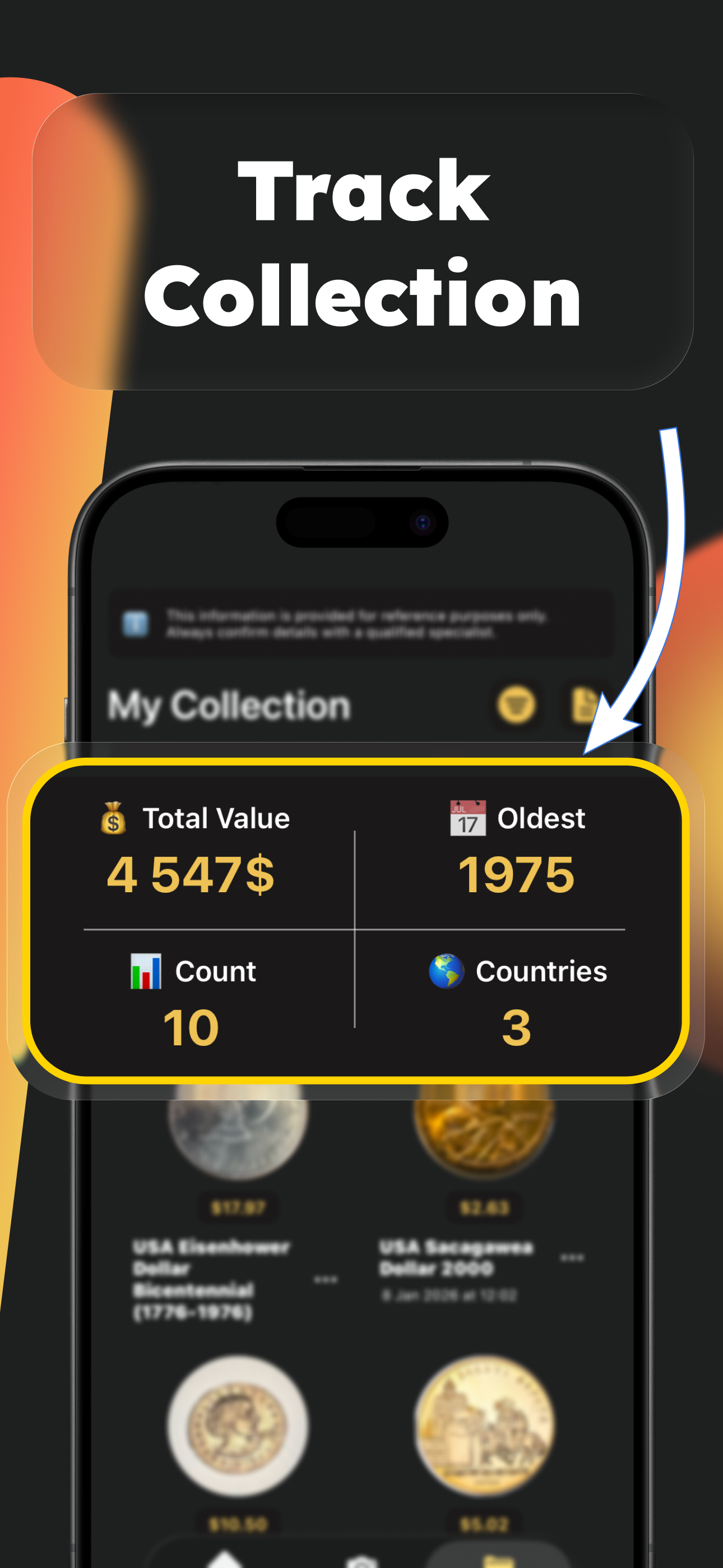 Coin Identifier Value Finder
