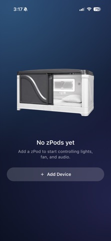 zPods for sleep iPhone screenshot